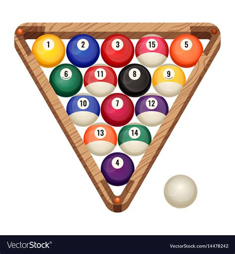 11)now that all balls are in right order, its time to squeeze them up because the racks are not shaped to fit in the balls tightly. Billiard Balls In Wooden Rack