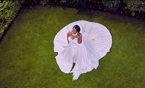 Former Radio Queen Kalekye Mumo Hints She Got Married After Stepping Out In Lovely Wedding Gown