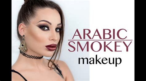 Arabic Smokey Eyes Gel Liner Technique By Emese Backai Youtube