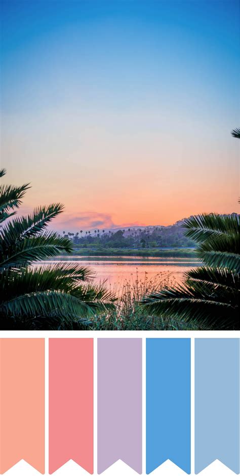 Sunset Color Scheme Sunset Pastel Colorscheme Herrin
