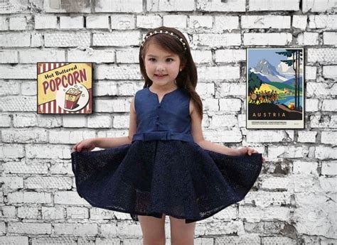 Model baju pesta anak perempuan umur 5 tahun. Baju Anak Import Brokat Satin Biru di lapak Baju Anak Branded Murah | Bukalapak