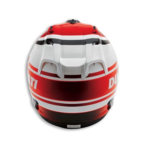 Ducati Arai Rx 7 Gp Corse Racing Stripe Helm Helmet Rot Weiß Neu 2015