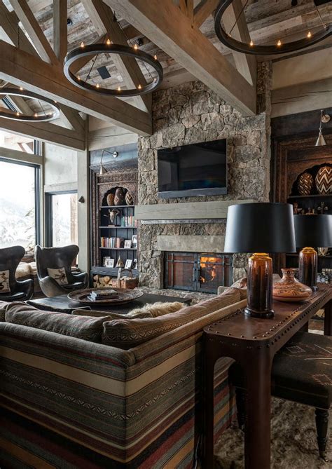 15 Fabulous Log Cabin Style Meets Ethnic And Modern Interior Design