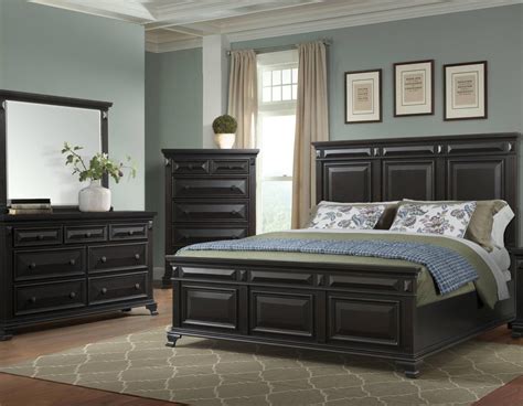 Black Calloway Piece Bedroom Set Gonzalez Furniture