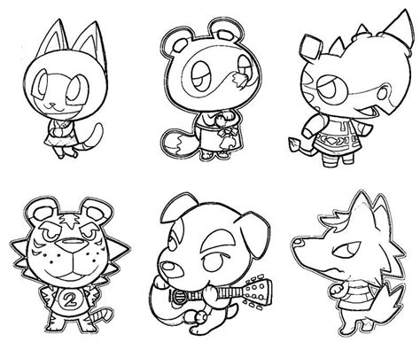 Animal Crossing Coloring Pages - Coloring Home