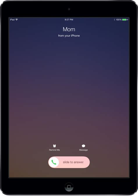 In the next window, tap continue and then tap allow if you want to let the app access your contacts, manage phone calls, access files on the phone. How to stop your iPad and other devices from ringing when ...