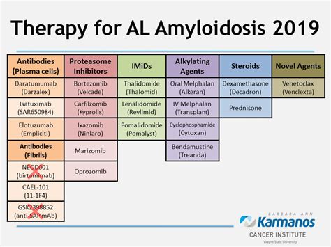 Therapy For Al Amyloidosis 2019 Antibodies Plasma Grepmed