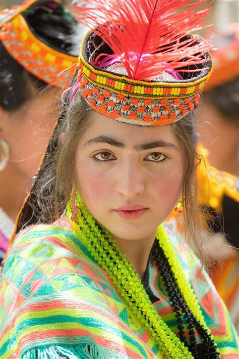 A Beautiful Face From Kalasha Valley Chitral Pakistan Kalash People