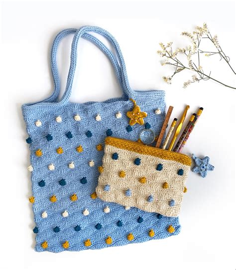 Crochet Tote Bag Crochet Purses Crochet Stitches Crochet Patterns