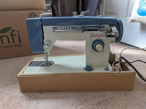 Looking For Resources On How To Use This Vintage White Sewing Machine