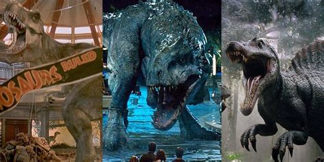 Jurassic Park Movies Every Dinosaur Fight Ranked