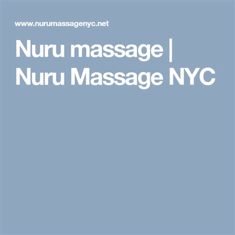 Nuru Massage Nuru Massage Nyc Entrenamiento Salud Ropa De