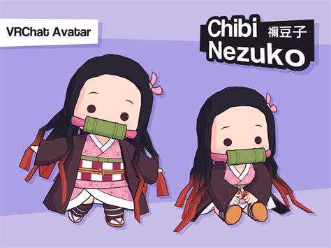 Chibi Nezuko Demon Slayer 3d Model By Jinsters On Deviantart