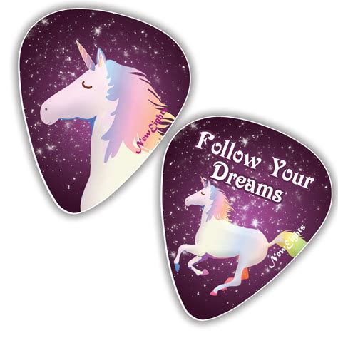 Unicorn Magical Guitar Picks New8store