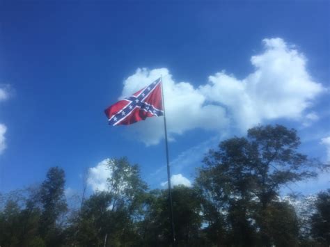 The Virginia Flaggers Confederate Battle Flags Returning Across The