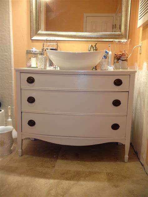 You don't have to pay hundreds of dollars to get a vintage looking vanity for your bathroom sink. Pin by C Sullivan on My Projects | Diy bathroom vanity ...