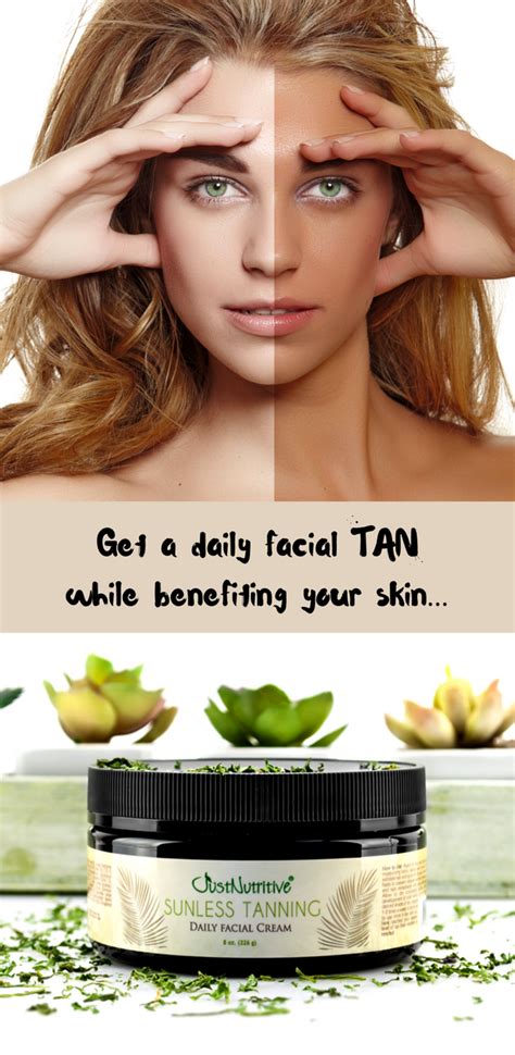 Get A Healthy And Beautiful Deep Dark Tan Without Any Chemicals Facial Cream Tanning Skin