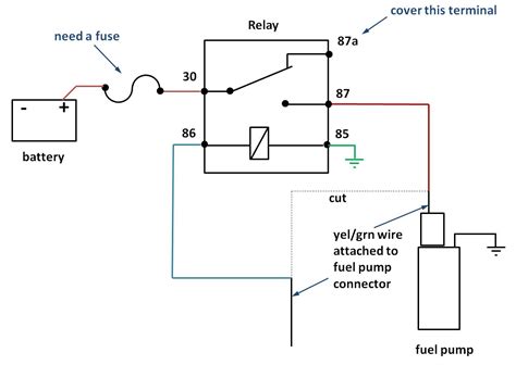 DIAGRAM 12 Volt Fuel Pump Relay Wiring Diagram MYDIAGRAM ONLINE