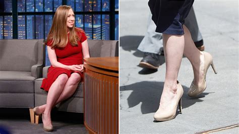 Chelsea Clinton S Shoes Are So Damaged Because She S Busy Getting