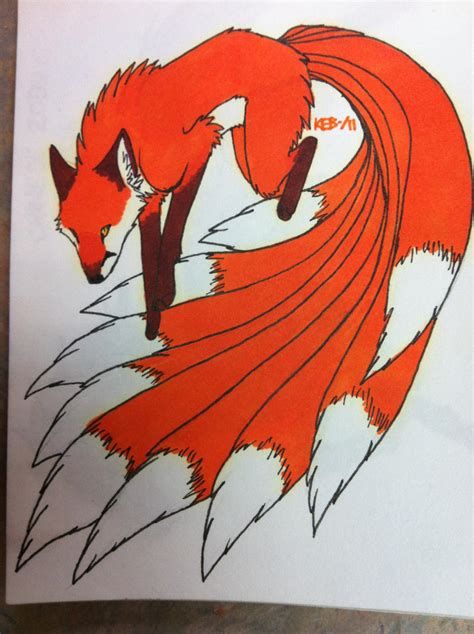 Nine Tailed Fox Tattoo By Modestmonster On Deviantart