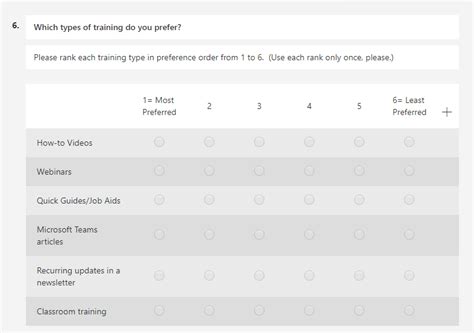 Use The Likert A New Survey Question Type In Microsoft Forms Porn Sex Picture