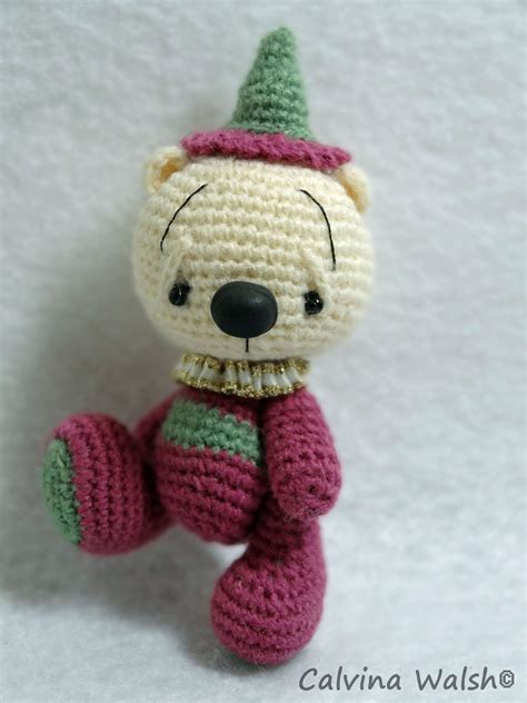 Dusty A Mini Anime Chibi Crochet Artist Teddy Bear Of Thread Crochet