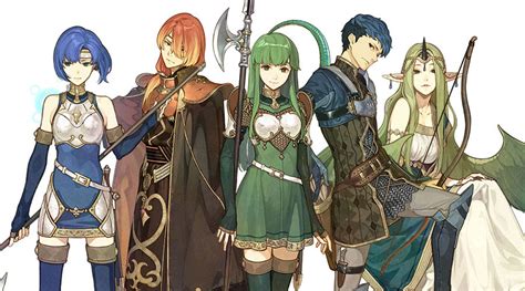 Fire Emblem Echoes Shadows Of Valentia Concept Art And Characters Page 3