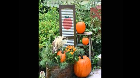 Creative Outdoor Fall Decorations Youtube