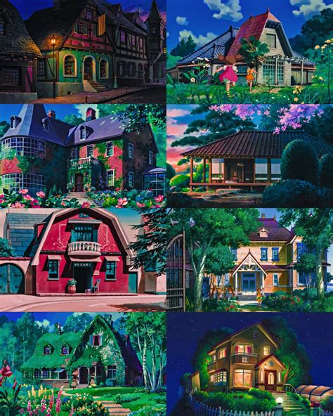 Aesthetics Anime On Twitter Ghibli House