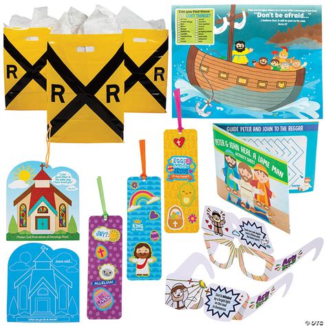 Railroad Vbs On The Go Activity Kits For 48