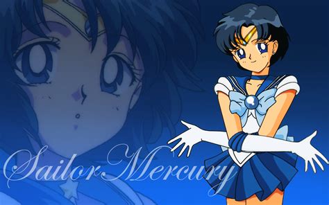 Sailor Mercury Japanese Sailor Moon Wallpaper 28497782 Fanpop