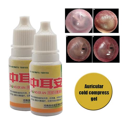 Earwax Remover Ear Cleansing Pain Relieve Drops Chinese Herbal Extract