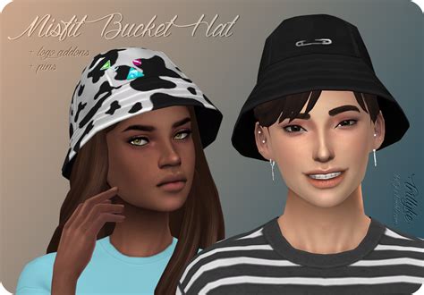 Misfit Bucket Hat Sims Sims 4 The Sims 4 Packs