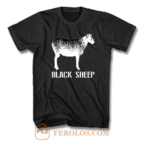 Black Sheep T Shirt Feroloscom