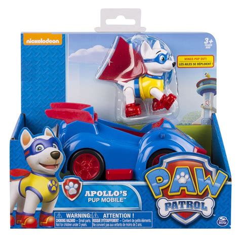 Genuine Paw Patrol Toy Car Apollo Tracker Have Boxs Ryder Skye Scroll