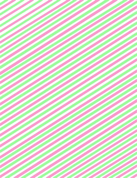 1 Printable Paper Size Candy Cane Stripe Paper And 1 Sheet Postcard