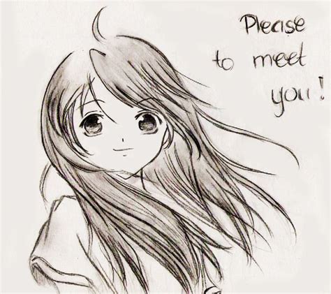 Anime Drawing In Pencil At Getdrawings Free Download
