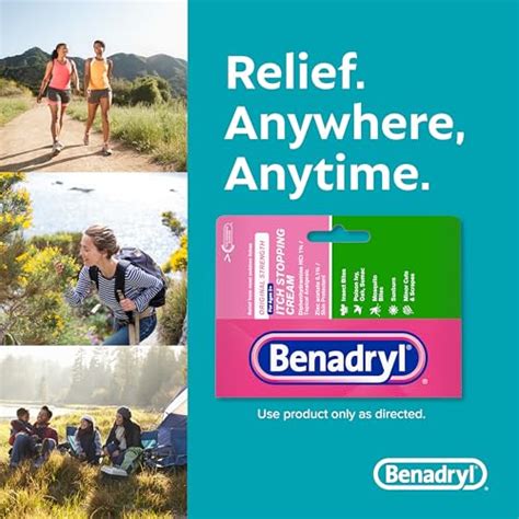 Benadryl Original Strength Itch Stopping Anti Itch Cream