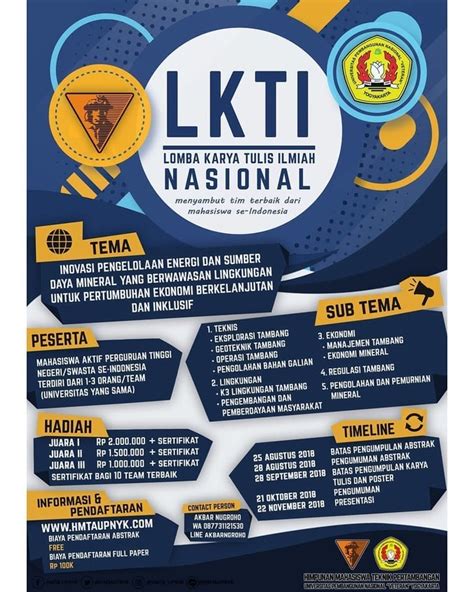 Kompetisi Lomba Karya Tulis Ilmiah Nasional By Universitas Pendidikan