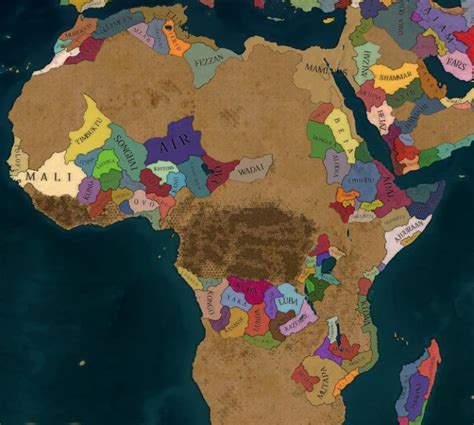 Eu4 Africa Map