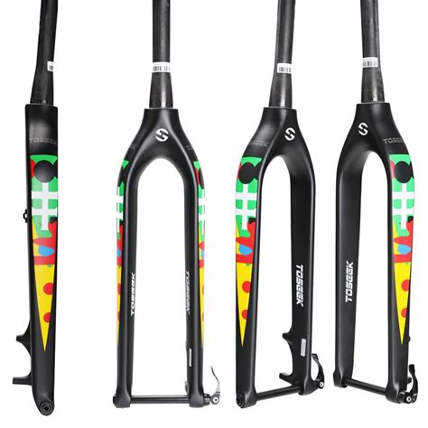 Toseek Full Carbon Fork Mtb Fork For Bicicletas Rigid Mountain Ud And