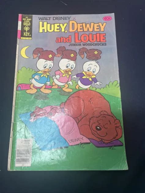 1979 Walt Disney Huey Dewey And Louie Number 58 Gold Key Comics Comic