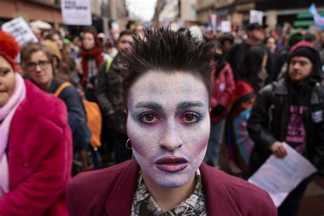 Trans Rights Protest Against Uk Plan To Block Scotlands Gender