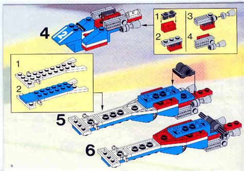 Lego 6591 Nitro Dragsters Instructions Town