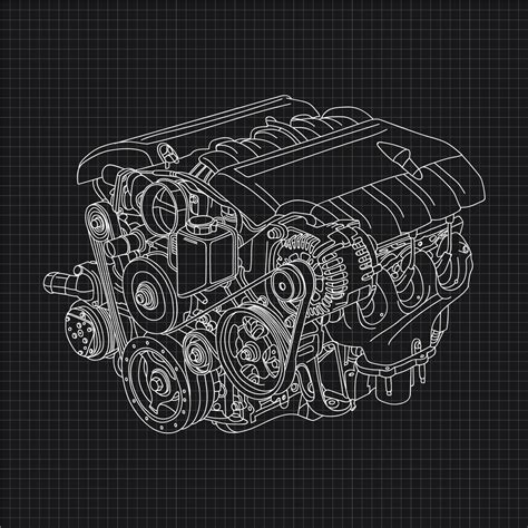 Car Engine Vector Art Icons And Graphics For Free Download