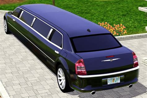 The Sims 4 And 3 By Bozena 2008 Chrysler 300 C Limo