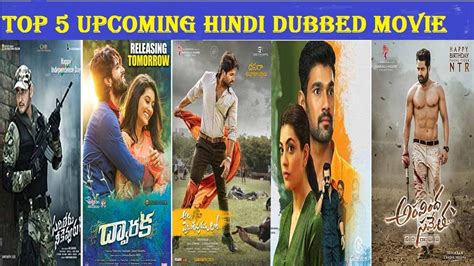 Top 5 Upcoming South Hindi Dubbed Movies Release Date Aug Sep