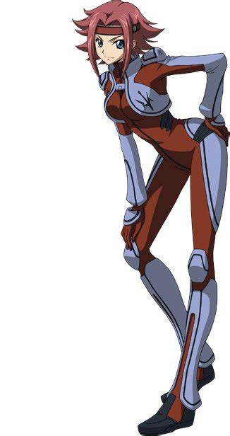 Kouzuki Kallen Code Geass Super Robot Wars Super Robot Wars X Omega Official Art 1girl