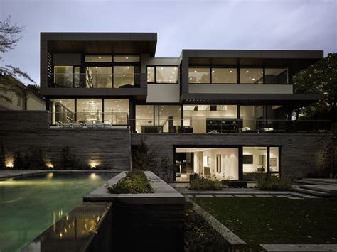 Cool Modern Villa Toronto Luxury Homes Exterior House Exterior