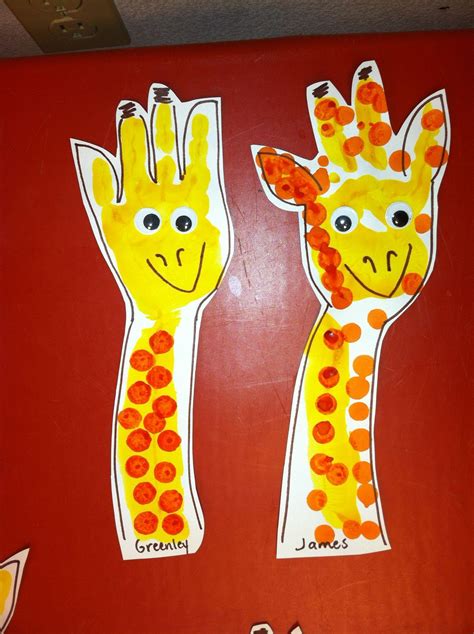 Giraffe Crafts Zoo Animal Crafts Zoo Crafts